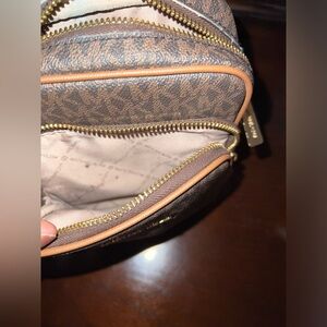 Mk crossbody womens signature print
